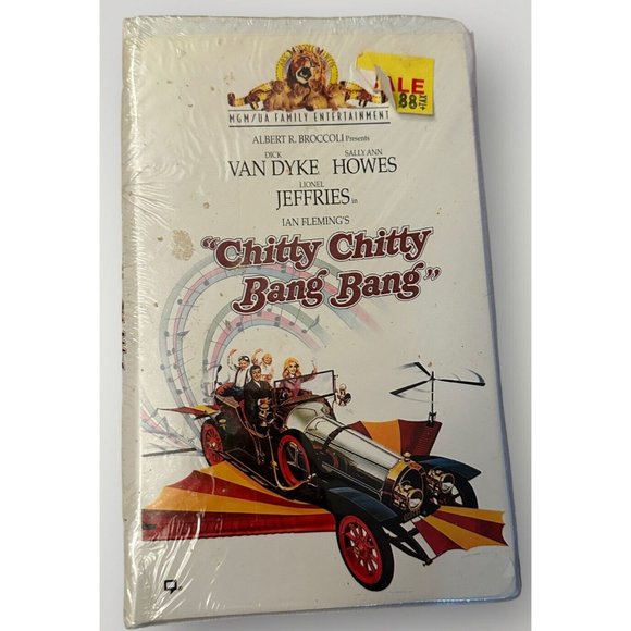 Chitty Chitty Bang Bang (VHS) clamshell **BRAND NEW** MGM Family Ent. Van Dyke - Picture 1 of 5